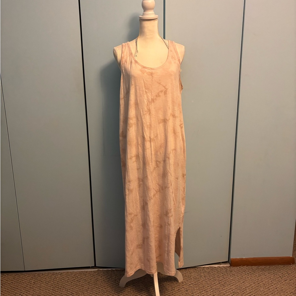 GAP Sleeveless Tie-Dye Maxi Dress